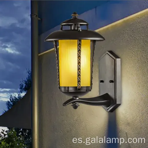 Luz de pared LED europea al aire libre para restaurantes